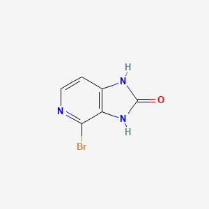 2H-Imidazo[4,5-c]pyridin-2-one, 4-bromo-1,3-dihydro-