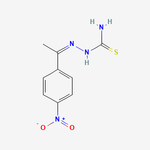 [(Z)-1-(4-nitrophenyl)ethylideneamino]thiourea