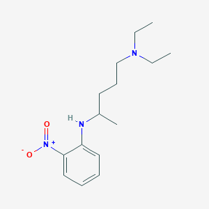 N-[5-(diethylamino)pentan-2-yl]-2-nitroaniline