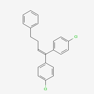 Benzene, 1,1'-(4-phenyl-1-butenylidene)bis[4-chloro-