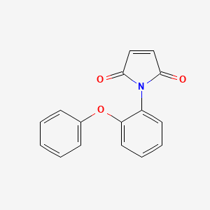 molecular formula C16H11NO3 B1656827 1-(2-Phenoxyphenyl)-1H-pyrrole-2,5-dione CAS No. 544707-98-4