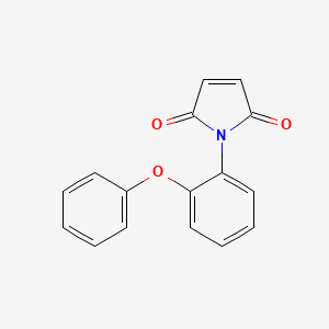 molecular formula C16H11NO3 B1656827 1-(2-Phenoxyphenyl)pyrrole-2,5-dione CAS No. 544707-98-4