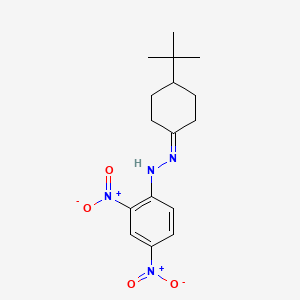 molecular formula C16H22N4O4 B1656835 1-(4-tert-Butylcyclohexylidene)-2-(2,4-dinitrophenyl)hydrazine CAS No. 54532-12-6