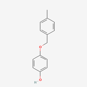 molecular formula C14H14O2 B1656846 Phenol, 4-[(4-methylphenyl)methoxy]- CAS No. 54589-51-4