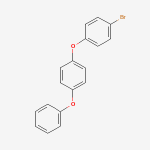 molecular formula C18H13BrO2 B1656849 Benzene, 1-(4-bromophenoxy)-4-phenoxy- CAS No. 54590-36-2