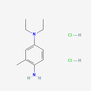 molecular formula C11H20Cl2N2 B1656890 N,N-Diethyltoluene-2,5-diamine dihydrochloride CAS No. 54749-07-4