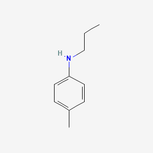 molecular formula C10H15N B1656945 N-propyl-p-toluidine CAS No. 54837-90-0