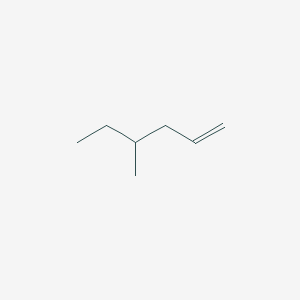 molecular formula C7H14 B165699 4-Methyl-1-hexene CAS No. 3769-23-1