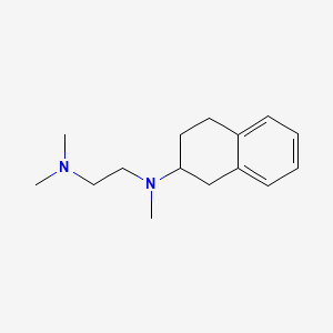 1,2-Ethanediamine, N,N,N'-trimethyl-N'-(1,2,3,4-tetrahydro-2-naphthalenyl)-