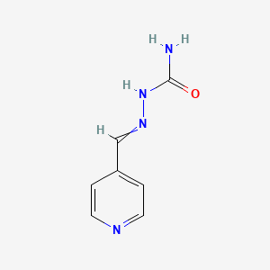 (Pyridin-4-ylmethylideneamino)urea