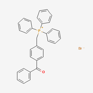Phosphonium, [(4-benzoylphenyl)methyl]triphenyl-, bromide