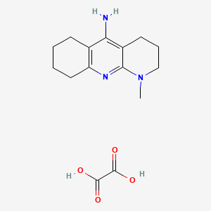 1-methyl-3,4,6,7,8,9-hexahydro-2H-benzo[b][1,8]naphthyridin-5-amine;oxalic acid