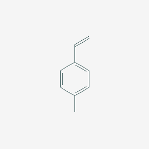 molecular formula CH3C6H4CH=CH2<br>C9H10<br>C9H10 B165708 4-甲基苯乙烯 CAS No. 622-97-9