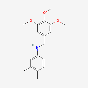3,4-dimethyl-N-(3,4,5-trimethoxybenzyl)aniline