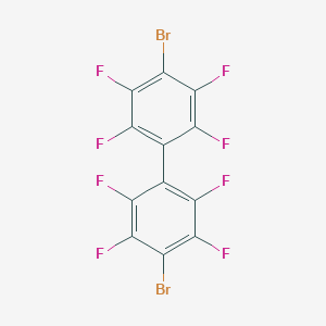 molecular formula C12Br2F8 B165717 4,4'-二溴八氟联苯 CAS No. 10386-84-2