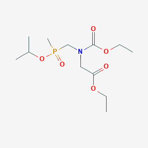 B1657233 [(Ethoxycarbonyl)(isopropoxy-methyl-phosphinoylmethyl)amino]acetic acid, ethyl ester CAS No. 5580-21-2