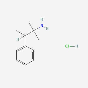 molecular formula C11H18ClN B1657244 Pentorex hydrochloride CAS No. 5585-52-4