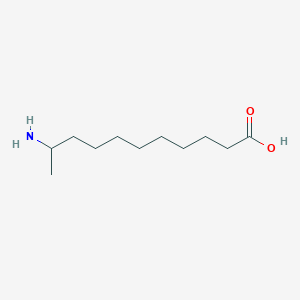molecular formula C11H23NO2 B1657290 10-aminoundecanoic Acid CAS No. 56078-10-5