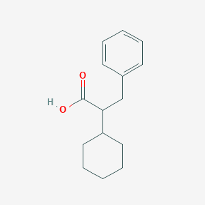 2-Cyclohexyl-3-phenylpropanoic acid