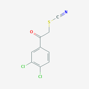 Thiocyanic acid, 2-(3,4-dichlorophenyl)-2-oxoethyl ester