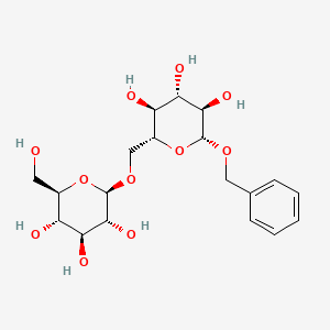 molecular formula C19H28O11 B1657477 Benzyl gentiobioside CAS No. 56775-64-5