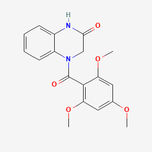 4-(2,4,6-Trimethoxybenzoyl)-1,3-dihydroquinoxalin-2-one