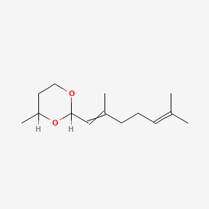 2-(2,6-Dimethylhepta-1,5-dienyl)-4-methyl-1,3-dioxane