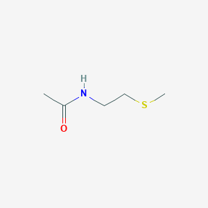 molecular formula C5H11NOS B1657579 N-(2-methylsulfanylethyl)acetamide CAS No. 57302-28-0