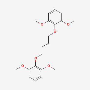 2-[4-(2,6-Dimethoxyphenoxy)butoxy]-1,3-dimethoxybenzene