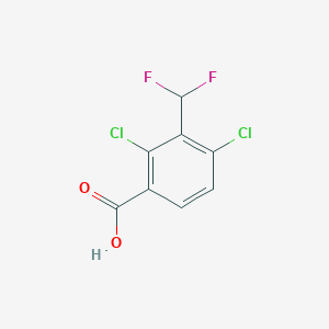 2,4-Dichloro-3-(difluoromethyl)benzoic acid