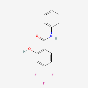 2-hydroxy-N-phenyl-4-(trifluoromethyl)benzamide