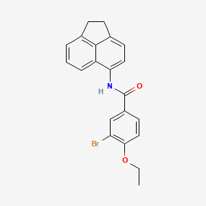 3-bromo-N-(1,2-dihydroacenaphthylen-5-yl)-4-ethoxybenzamide