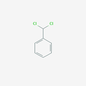 molecular formula C7H6Cl2<br>C6H5CHCl2<br>C7H6Cl2 B165763 二氯甲基苯 CAS No. 98-87-3
