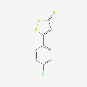 3H-1,2-Dithiole-3-thione, 5-(4-chlorophenyl)-