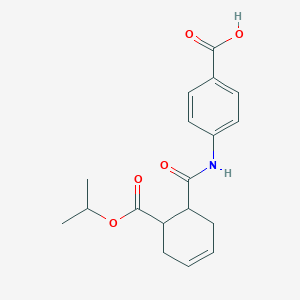Benzoic acid, 4-[(6-isopropoxycarbonyl-3-cyclohexenyl)carbonylamino]-