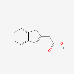 1H-Indene-2-acetic acid