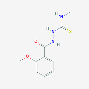 2-[(2-methoxyphenyl)carbonyl]-N-methylhydrazinecarbothioamide