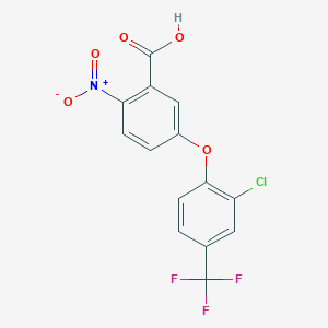 molecular formula C14H7ClF3NO5 B165780 氟乐灵 CAS No. 50594-66-6