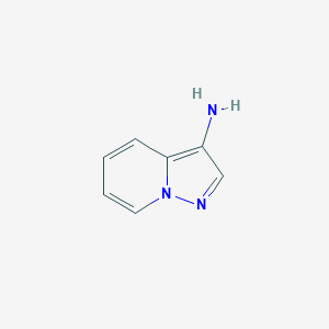 molecular formula C7H7N3 B165781 吡唑并[1,5-a]吡啶-3-胺 CAS No. 137837-55-9