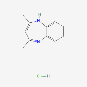 2,4-Dimethyl-1H-1,5-benzodiazepine hydrochloride