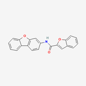 N-dibenzofuran-3-yl-1-benzofuran-2-carboxamide