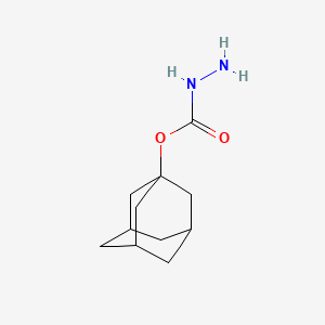 molecular formula C11H18N2O2 B1657894 1-adamantyl N-aminocarbamate CAS No. 5854-72-8