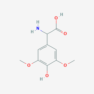 Amino-(4-hydroxy-3,5-dimethoxy-phenyl)-acetic acid