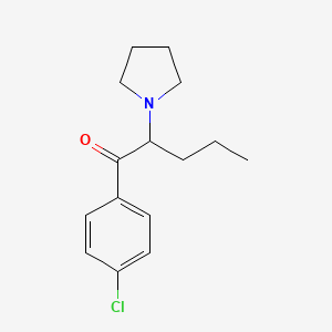 molecular formula C15H20ClNO B1657940 4-Chloro-alpha-pvp CAS No. 5881-77-6