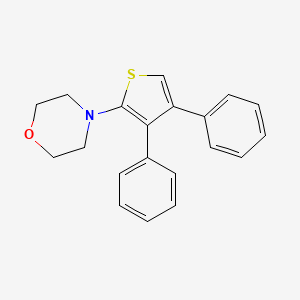 4-(3,4-Diphenylthiophen-2-yl)morpholine
