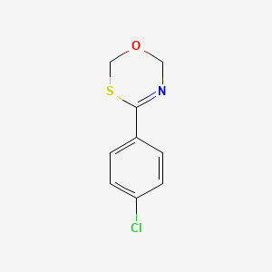 4-(4-Chlorophenyl)-6H-1,3,5-oxathiazine