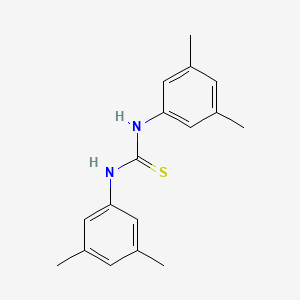 molecular formula C17H20N2S B1657988 1,3-Bis(3,5-dimethylphenyl)thiourea CAS No. 59104-31-3