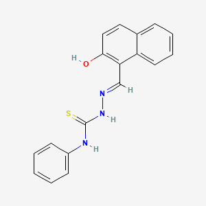 2-hydroxy-1-naphthaldehyde N-phenylthiosemicarbazone