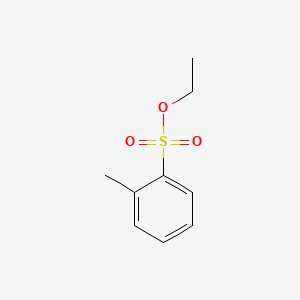 molecular formula C9H12O3S B1658016 Ethyl o-toluenesulphonate CAS No. 59222-96-7