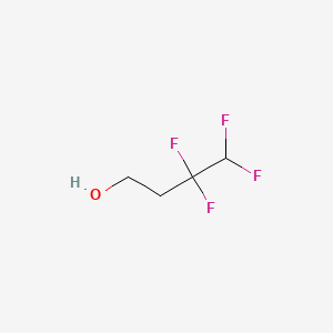 molecular formula C4H6F4O B1658036 3,3,4,4-tetrafluorobutan-1-ol CAS No. 5926-87-4